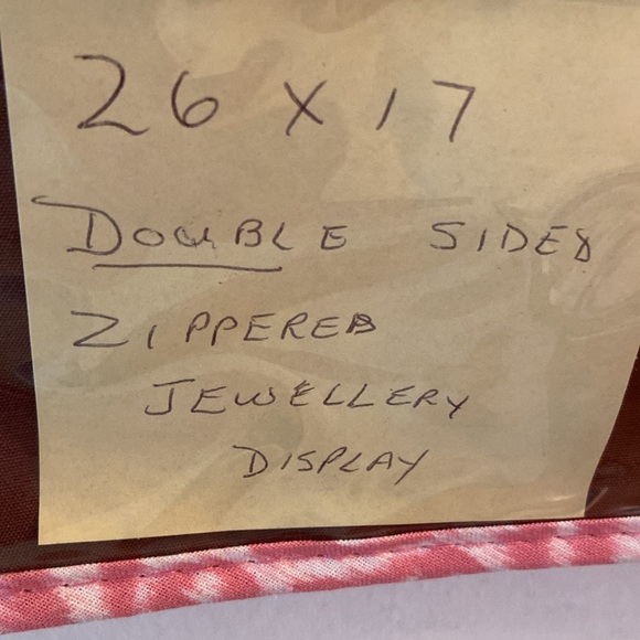 Jewellery at a glance ,will hang in a cupboard /rolls up to travel - Picture 2 of 2